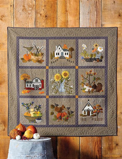 A Time for Gathering Quilt Kit — Sewing Seeds Quilt Co.