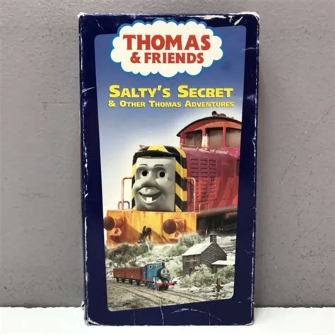 THOMAS THE TANK Engine Friends Saltys Secret VHS Video Tape RARE