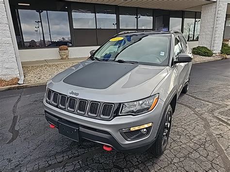 Used 2021 Jeep Compass Trailhawk For Sale In Muncie In Vin 3c4njddb7mt571595