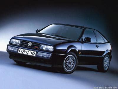 Volkswagen Corrado VR6 Technical Specs, Dimensions