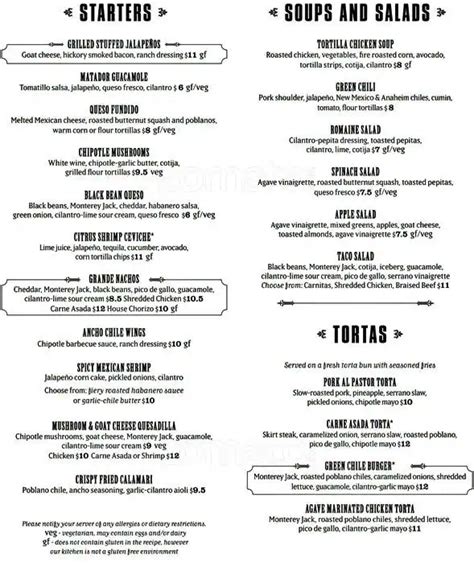 The Matador Menu, Menu for The Matador, Tacoma, Tacoma - Urbanspoon/Zomato