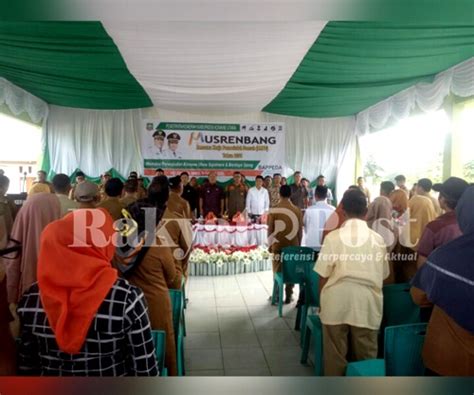 Hadir Musrenbang Kecamatan Oheo Ruksamin Ciptakan Pembangunan Yang