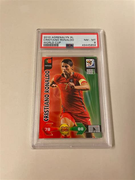 Cristiano Ronaldo World Cup Adrenalyn Hobbies Toys Toys