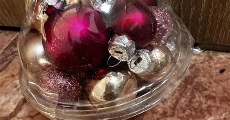 Коледни играчки, розови и златни - Р93-А-4311536100987