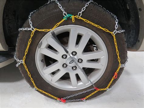 Titan Chain Alloy Snow Tire Chains Diamond Pattern Square Link