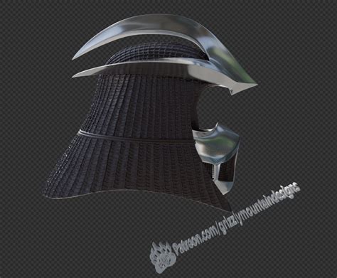 Stl File Accurate 1990 Tmnt Shredder Movie Helmet Ninja Turtles 🎬・3d