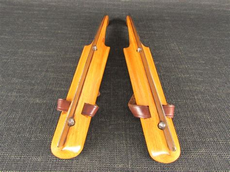 Nooitgedagt Wooden Ice Skates Speed Skates