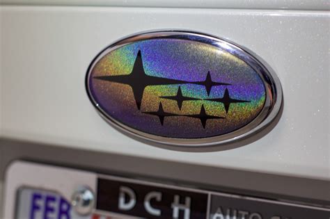 Limited Edition Psychedelic Emblem Overlays 2013 2018 Subaru Brz Premium Auto Styling