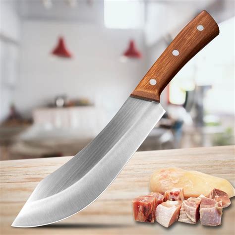 8 Inch Stainless Steel Butcher Knife Slaughter Knifefishing Knife