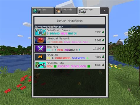 Vorgestellte Server Das Offizielle Minecraft Wiki