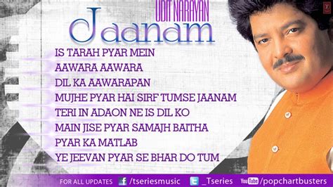 Jaanam Udit Narayan Full Songs Jukebox YouTube