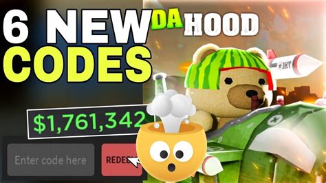 Update Da Hood Codes Da Hood Codes Da Hood Roblox Da