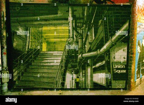 New York Subway Art By Steeev Stock Photo Alamy