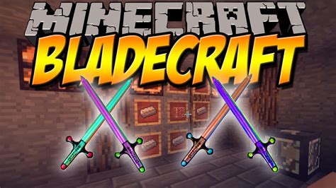 Farbige Schwerter Bladecraft Mod Minecraft Mod Review [deutsch] Youtube