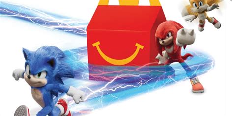 McLanche Feliz lança campanha personagens de Sonic 2 O Filme