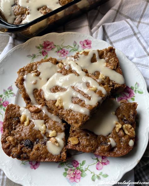 Old Fashioned Raisin Bars The Southern Lady Cooks