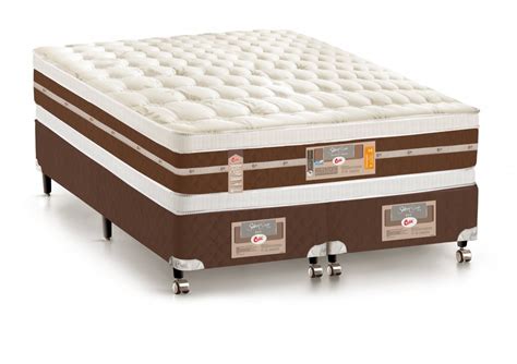 Cama Box Colchão Castor Casal Silver Star Híbrido AIR Double Face