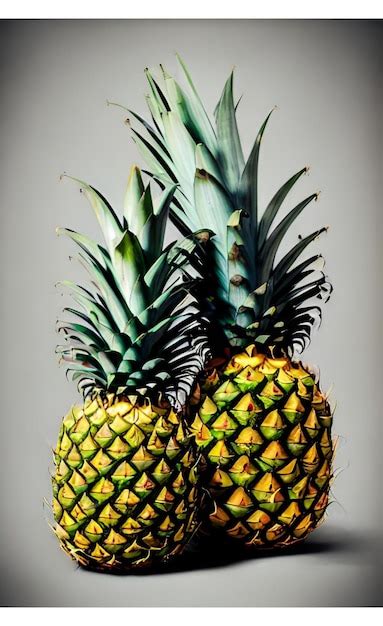 Premium Ai Image Cute Ananas