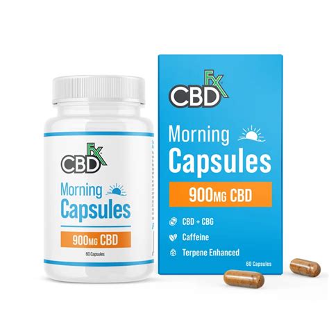 Cbdfx 30mg Broad Spectrum Cbd 5mg Cbg Morning Capsules Reviews And Comments Kvr