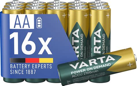 Varta Batterien Aaa Wiederaufladbar St Ck Recharge Accu Phone