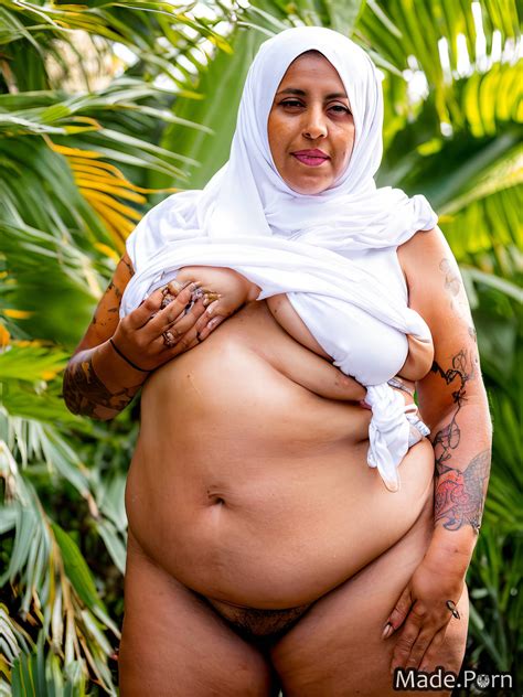 Porn Image Of Tan Lines Sun Tanning Gigantic Boobs Nude Maghrebi Close Up Created By AI