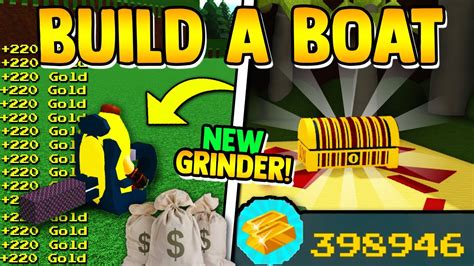 New Fast Gold Glitch💰must Try Build A Boat For Treasure Roblox