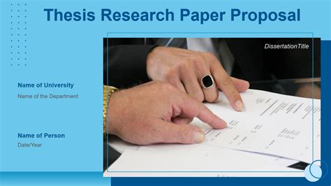 Top 10 Thesis Proposal Templates With Samples And Examples