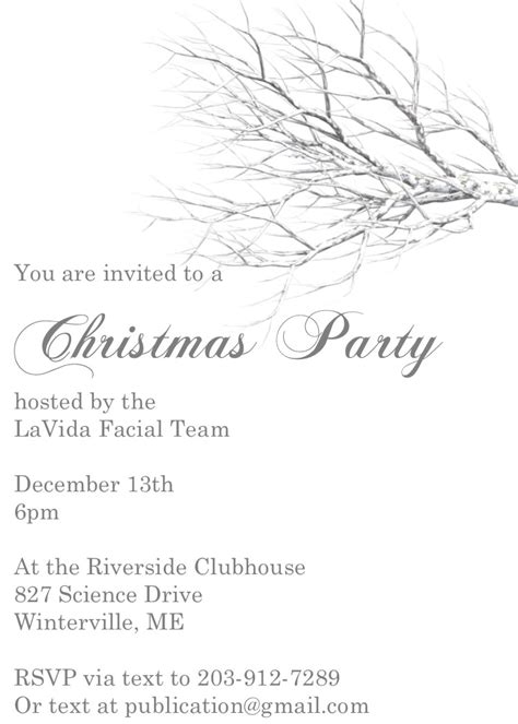 Over 3000 Original Christmas Party Invitations For Your Customized Party