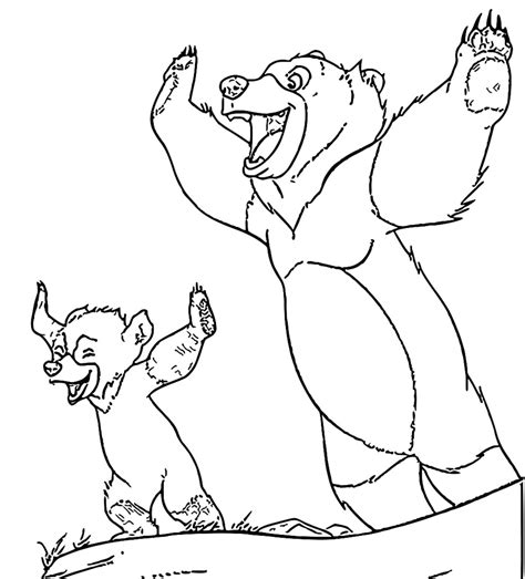 Disney Brother Bear Coloring Pages At Ganmelissablog Blog