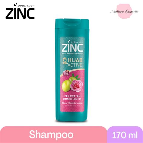 Zinc Active Anti Dandruff Hijab Shampoo 170ml Shopee Singapore