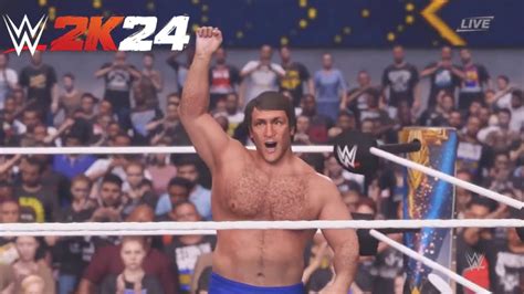 WWE 2K24 Bruno Sammartino Entrance Signature Finisher Victory