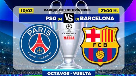 PSG Vs Barcelona Champions League PSG Vs Barcelona Nothing Is