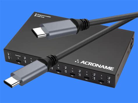 Acroname Launches First Programmable USB Type C Hub Designed For USB PD