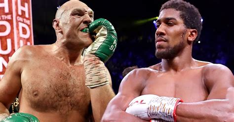 Tyson Fury And Anthony Joshua Given Brutal Reality Check By Ex Champion