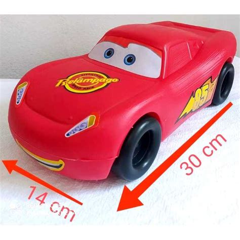 Carrinho Relâmpago Mcqueen Grande - Carrinho Grande de Brinquedo Relâmpago McQueen Vermelho para Crianças ...