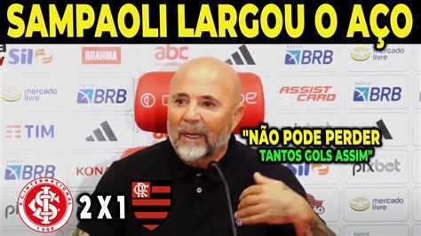 ISSO NÃO PODE MAIS ACONTECER COLETIVA SAMPAOLI APÓS DERROTA PARA O