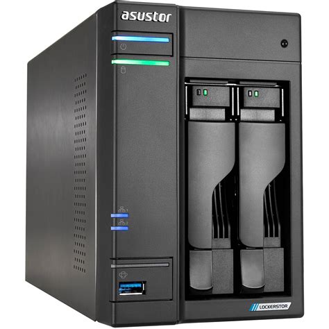 Asustor Lockerstor 2 Gen2 2 Bay NAS Enclosure AS6702T B H Photo