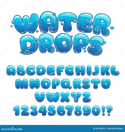 Water Font Stock Illustrations – 34,681 Water Font Stock Illustrations ...