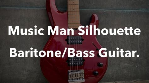 Music Man Silhouette Baritone Bass Guitar Something That Everybody Overlook Youtube