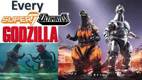 See Newer Video Every Super Ultimates Godzilla And Reaction Figures