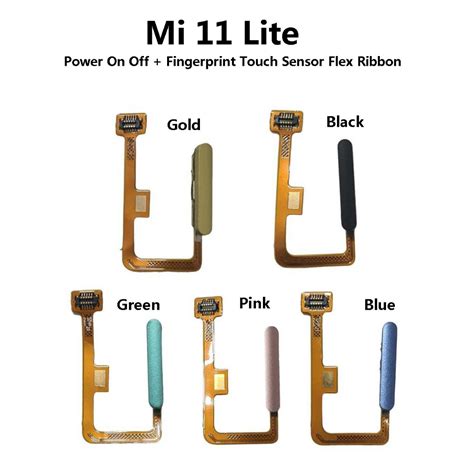 Xiaomi Mi Lite Mi Lite Power On Off Fingerprint Sensor Touch Id