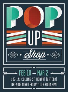 Love the font - and pop up shop in hobart Event Graphics, Pop Up Ads ...