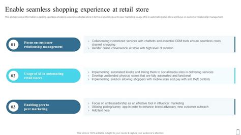 Enable Seamless Shopping Experience At Retail Store Customer Engagement