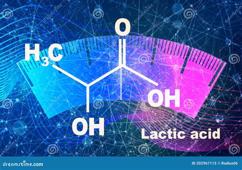 F Rmula De Cido L Ctico Stock De Ilustraci N Ilustraci N De Escala