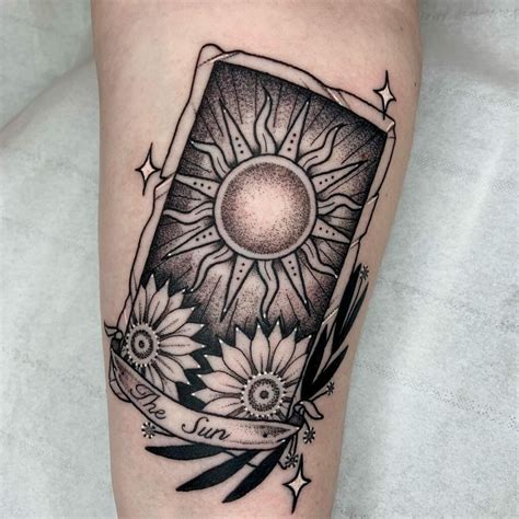 101 Best The Sun Tarot Card Tattoo Ideas That Will Blow Your Mind!