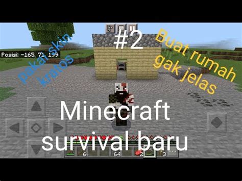 Sudah Lama Aku Gak Upload Lanjutin Main Minecraft Survival Baru