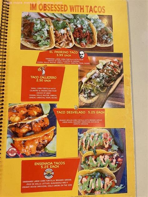 Online Menu Of Tacos Los Desvelados Whittier Restaurant Whittier