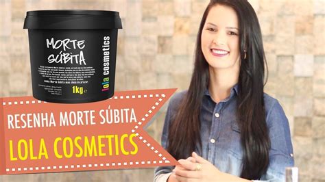 Cabelo Hidratado em 10 minutos Máscara Morte Súbita Lola Cosmétics