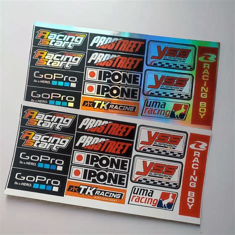 Jual Stiker Racing Stiker Motor Pack Sponsor Stiker Herex Bahan Vinly