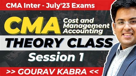 Cma Inter Cost Management Accounting P Syllabus Theory